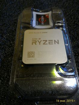 Процессор AMD Ryzen 5&nbsp;2400G, AM4, BOX [yd2400c5fbbox]