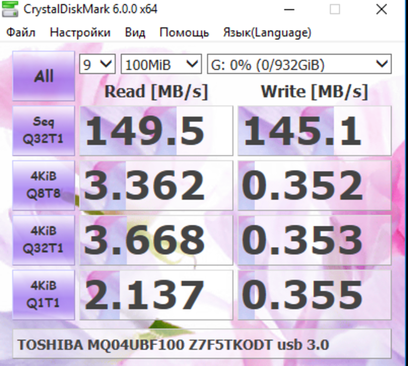 Внешний диск hdd toshiba canvio basics hdtb410ek3aa 1тб обзор