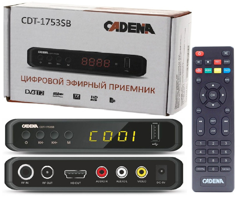 Cadena shta 1104t2 dvb t2 прошивка usb