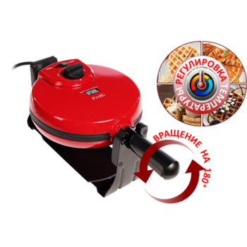 Вафельница GFgril Waffle Pro GF-020, черный [gf-020&nbsp;waffle pro]