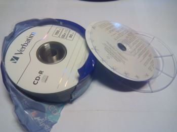 Оптический диск CD-R Verbatim 700МБ 52x, 25шт., 43726, cake box