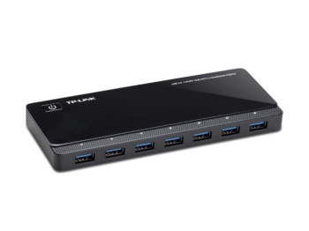Хаб (разветвитель) TP-LINK UH720, черный