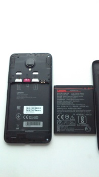 Смартфон Lenovo Vibe C2 черный