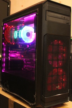 Корпус ATX AEROCOOL AERO-300 FAW, Midi-Tower, без БП, черный Корпус ATX AEROCOOL AERO-300 FAW, Midi-Tower, без БП, черный