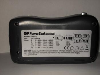 Зарядное устройство GP PowerBank GPPB19GSRA-2UE