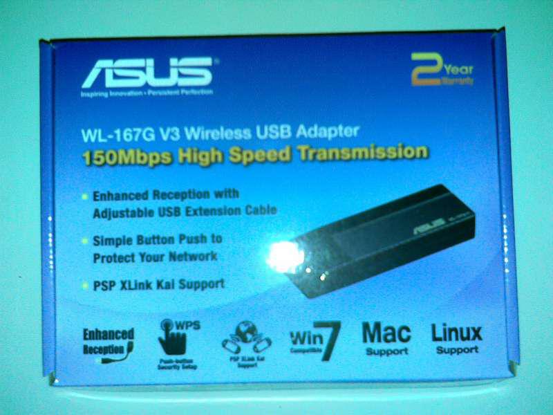 Asus Usb Wifi Wl-167G