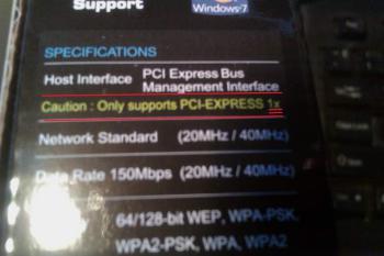 Wi-Fi адаптер ASUS PCE-N10 PCI Express