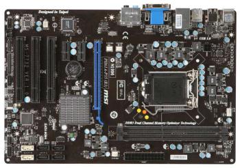 Материнская плата MSI PH61A-P35 (B3), LGA 1155, Intel H61(B3), ATX, Ret