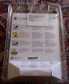 Мышь проводная Logitech M105, оптическая, USB, 1000dpi, черный [910-002943]