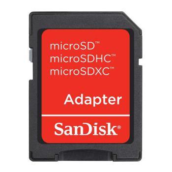 Карта памяти microSDHC UHS-I Sandisk Ultra Android 32 ГБ, Class 10, SDSDQUA-032G-U46A, 1 шт., переходник SD