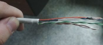 Кабель сетевой литой (molded), UTP, cat.6, 305м, 4 пары, 0.50мм, CCA, одножильный (solid), серый Кабель сетевой литой (molded), UTP, cat.6, 305м, 4 пары, 0.50мм, CCA, одножильный (solid), серый