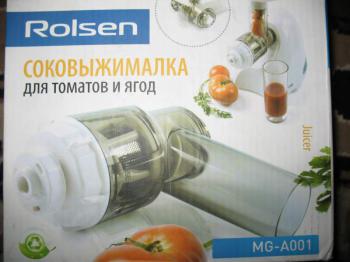Насадка-соковыжималка для мясорубок Rolsen MG-A001 Насадка-соковыжималка для мясорубок Rolsen MG-A001