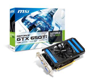 Видеокарта MSI NVIDIA GeForce GTX 650Ti 1ГБ GDDR5, Ret [n650ti-1gd5/v1]
