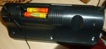 Радиобудильник Rolsen CR-142, черный